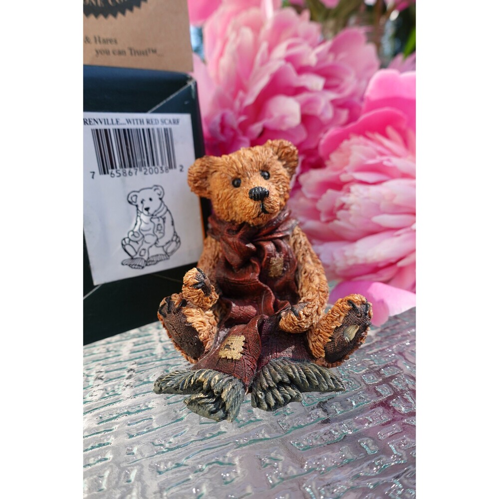 Boyds Bear and Friends - Grenville ... With Red Scarf